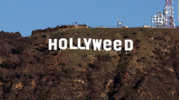 何者かが新年早々「HOLLYWOOD」のサインを「HOLLYWeeD」に変更。それに対するスヌープ・ドッグの反応