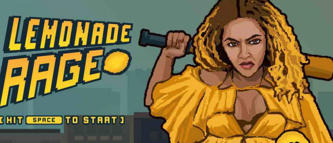 ビヨンセになって障害物をバットで破壊しまくるゲーム「Lemonade Rage」